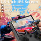 EWDGOES RG35XX Plus Handheld Game Console 3.5 in IPS Screen RG 35XX Plus Preinstalled Emulator System 64GB Transparent