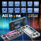 EWDGOES RG35XX H Handheld Game Console 3.5-in IPS Screen H700 3300mAh RG 35XX H Preinstalled Emulator System 64GB Black