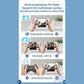 EWDGOES RGB30 Handheld Game Console 4 inch RK3566 5GWF BT with Portable Case 64GB White