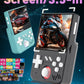 My Mini Handheld Game Console 3.5-in 640*480 IPS OCA Screen RK3326 4000mAh with Portable Case Black Transparent-64GB