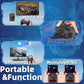 EWDGOES RG35XX Plus Handheld Game Console 3.5 in IPS Screen RG 35XX Plus Preinstalled Emulator System 64GB Transparent