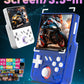 My Mini Handheld Game Console 3.5-in 640*480 IPS OCA Screen RK3326 4000mAh with Portable Case White-64GB