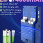 My Mini Handheld Game Console 3.5-in 640*480 IPS OCA Screen RK3326 4000mAh with Portable Case Blue Transparent-64GB