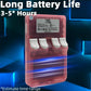 R36S Handheld Game Console 3.5-in 640*480 IPS OCA Screen 3200mAh ArkOS RK3326 Pink Transparent-64GBVer.