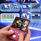 My Mini Handheld Game Console 3.5-in 640*480 IPS OCA Screen RK3326 4000mAh with Portable Case Pink-64GBVer.