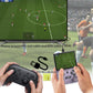 RG35XX Handheld Game Console 3.5-inch IPS Screen RG 35XX Preinstalled Emulator Dual OS System with Portable Case 64GB Transparent Purple
