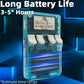 R36S Handheld Game Console 3.5-in 640*480 IPS OCA Screen 3200mAh ArkOS RK3326 Cyan Transparent-64GBVer.