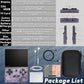 RG35XX Handheld Game Console 3.5-inch IPS Screen RG 35XX Preinstalled Emulator Dual OS System with Portable Case 64GB Transparent Purple