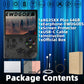 EWDGOES RG35XX Plus Handheld Game Console 3.5 in IPS Screen RG 35XX Plus Preinstalled Emulator System 64GB Transparent