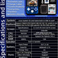 My Mini Handheld Game Console 3.5-in 640*480 IPS OCA Screen RK3326 4000mAh with Portable Case Blue Transparent-64GB